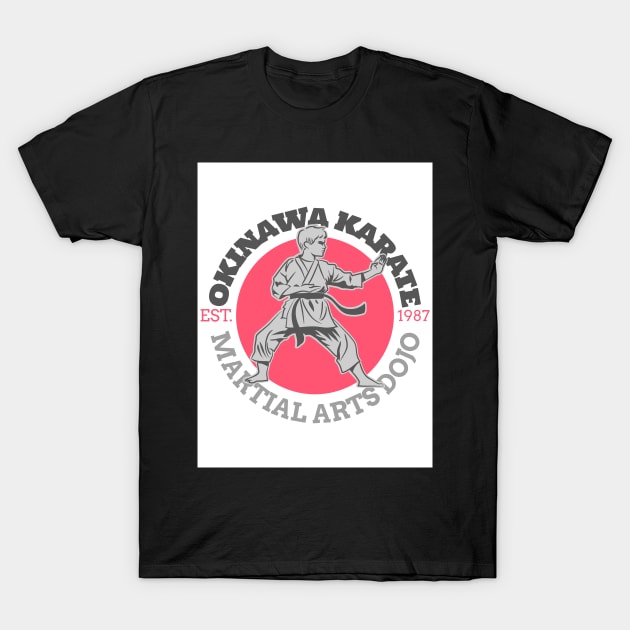 Okinawa Karate T-Shirt by AladdinHub